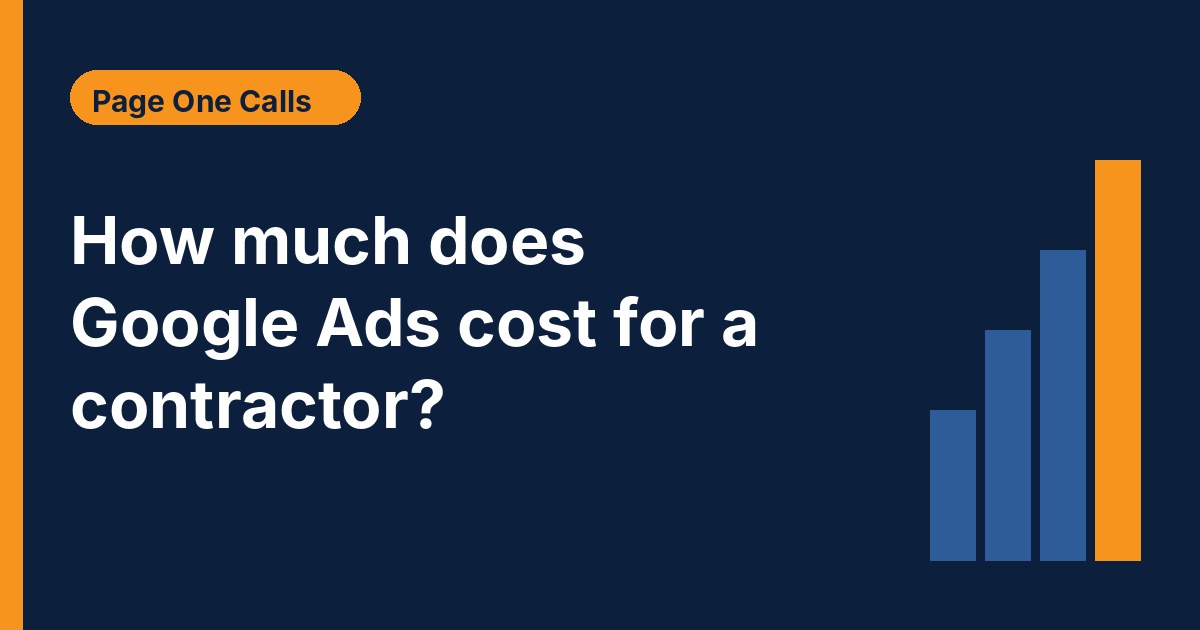 How much does Google Ads cost?