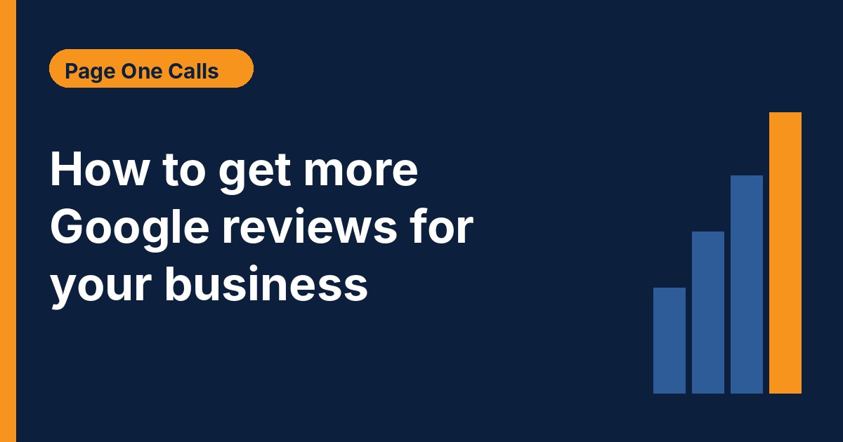 How to get more Google reviews