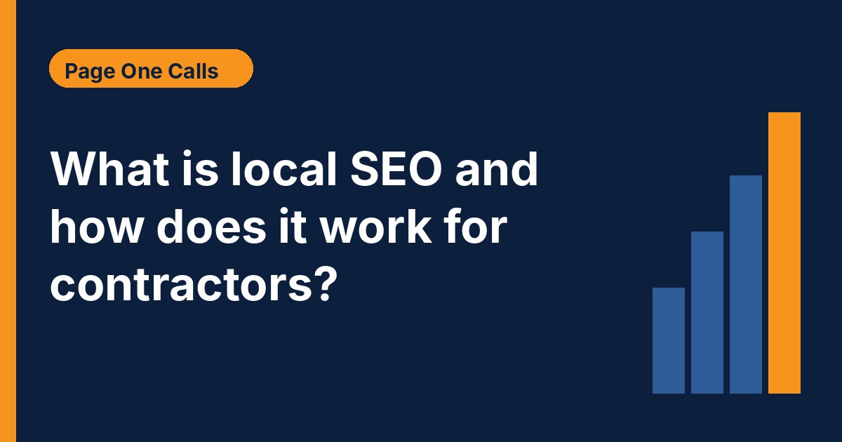 What is local SEO?